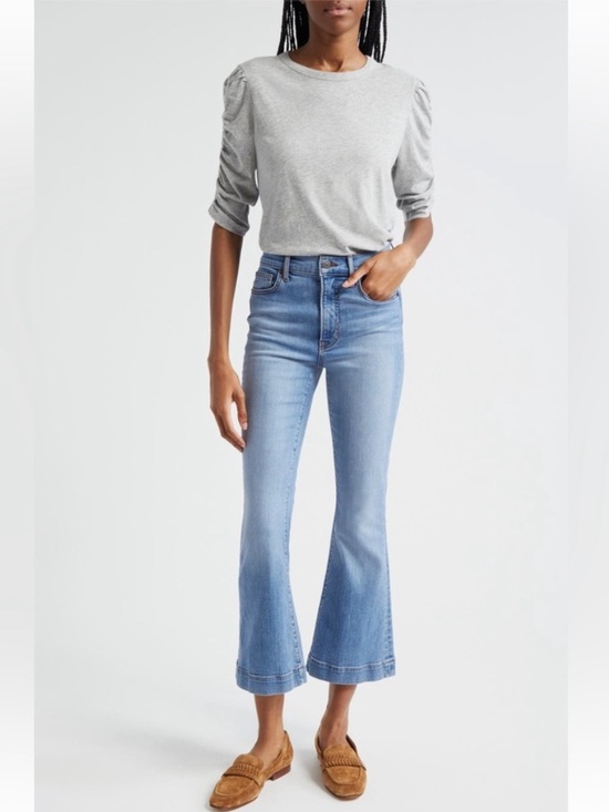 Veronica Beard Denim - Veronica Beard Carson High Waist Ankle Flare Jeans - Size 26